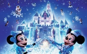 Disney-Christmas-castle